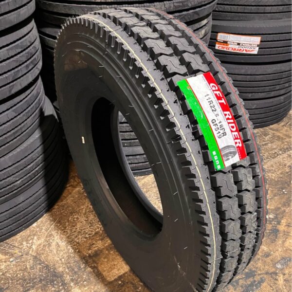 11R24.5 Drive Axle Truck Tire for Commercial Fleets with Enhanced Grip and Wear Resistance