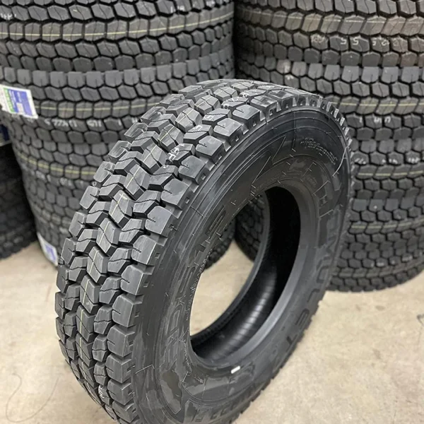 11R24.5 Heavy Duty Truck Tire Suitable for Steer Drive Trailer with Strong Sidewall Protection