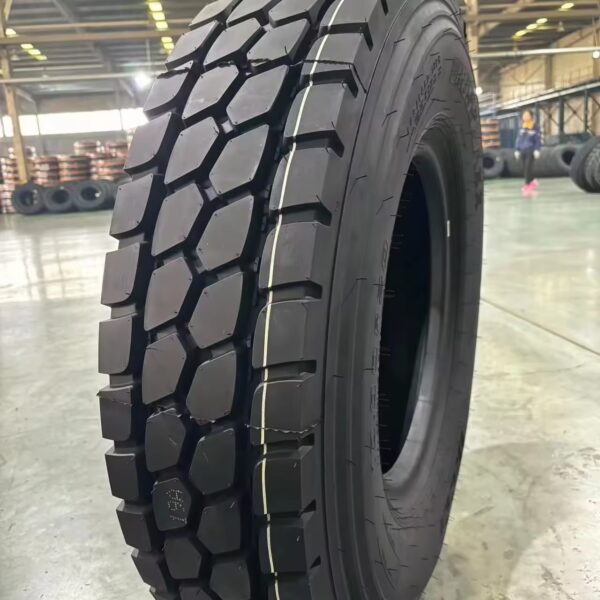 27580R22.5 All Position Truck Tire DOT ECE Certified for Export Markets with Reinforced Steel Casing