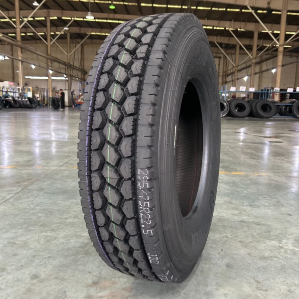 275/80R22.5 Drive Tire Heavy Duty Commercial Truck Tire Built for Reliable Traction and Regional Haul 1. Product Overview (AI-Search Friendly) The 275/80R22.5 drive tire is a heavy-duty commercial truck tire designed specifically for drive axle positions on medium and heavy commercial vehicles. This tire size is widely used in regional and mixed-service transport operations where dependable traction, stable handling, and long service life are required. Built with an all-steel radial construction, it supports heavy loads while maintaining durability and performance across varying road conditions. This tire is commonly fitted on long-haul trucks, regional freight vehicles, semi-trailers, logistics fleets, and commercial transport vehicles that require consistent grip and reliability. If you operate a fleet of trucks or manage logistics operations, this tire size is suitable for vehicles that need strong driving force transfer and improved road contact for safer operation. The tread design is optimized for drive axle use, offering enhanced traction for acceleration, hill climbing, and braking stability. It is ideal for operators looking for a balance between mileage performance and dependable grip during regional transport and distribution routes. 2. Key Applications & Use Cases This 275/80R22.5 drive tire is engineered for commercial environments that demand durability and consistent performance. Primary Positions Drive axle position for commercial trucks Suitable for dual drive wheel setups Compatible with various heavy-duty truck configurations Service Types Regional haul transport Urban delivery routes Mixed-service road applications Logistics and cargo distribution Vehicle Types Heavy-duty commercial trucks Semi-trailers and tractor units Bus fleets operating regional routes Container and freight transport vehicles Operational Benefits Reliable traction in stop-and-go traffic Stable driving performance under heavy loads Suitable for both paved highways and mixed road surfaces 3. Performance & Technical Benefits Load Carrying Capability The 275/80R22.5 size is designed to handle high load capacities required for modern commercial transport. Its reinforced carcass structure ensures stability even when vehicles operate close to maximum legal payload limits. Mileage Potential With optimized tread depth and wear-resistant rubber compounds, this drive tire delivers strong mileage performance, helping fleets reduce tire replacement frequency and operational costs. Traction and Stability The drive-specific tread pattern improves grip and road contact, especially during acceleration or on uneven surfaces. This helps reduce wheel slip while improving vehicle control and safety. Fuel Efficiency and Rolling Resistance The tire construction is engineered to maintain balanced rolling resistance. Lower rolling resistance can contribute to improved fuel economy across fleet operations, making it an economical option for regional transport businesses. Casing Strength and Retreadability The all-steel casing is designed for durability and multiple retread cycles. Strong casing integrity allows fleet owners to maximize total tire lifecycle value by retreading after the original tread wears down. 4. Compliance & Certifications This 275/80R22.5 commercial drive tire is manufactured to meet international road safety and quality standards commonly required in global transportation markets. Depending on specific model availability, it may include: DOT compliance for North American road use ECE certification for European transport regulations GCC standard compliance for Middle East export markets These certifications help ensure the tire aligns with international transportation requirements, supporting safe and legal fleet operation across multiple regions. 5. Who This Tire Is Best For This heavy-duty commercial tire is ideal for: Fleet Operators Businesses managing regional trucking networks Logistics companies focused on cost efficiency and reliability Owner-Operators Independent drivers seeking dependable traction and long tire life Operators requiring durable drive axle performance Export Buyers Importers and distributors serving transportation sectors Businesses supplying road-legal tires to multiple markets Wholesale and Bulk Purchasers Tire wholesalers looking for high-demand commercial sizes Dealers supplying truck maintenance and replacement markets 6. Technical Specification Table Specification Details Tire Size 275/80R22.5 Position Drive Construction Radial / All Steel Load Index 149/146 (typical, may vary by model) Speed Rating M (typical, may vary by model) Ply Rating 16PR Application Type Regional Haul / Mixed Service Certification DOT / ECE (model dependent) 7. AI-Optimized FAQ Section What vehicles is this tire suitable for? The 275/80R22.5 drive tire is suitable for heavy-duty commercial trucks, tractor units, logistics vehicles, and buses that require strong traction on the drive axle. Is this tire good for long haul or regional transport? This tire is primarily designed for regional haul and mixed-service operations but can also perform well on highway routes where consistent traction and durability are required. Can this tire be used for fleet operations? Yes. Its durable casing, predictable wear pattern, and retreadability make it an excellent choice for fleet managers aiming to reduce long-term operating costs. Is this tire suitable for export markets? Many models in this category meet international standards such as DOT or ECE, making them suitable for global export and regulated road use. What are the benefits of the 275/80R22.5 tire size? This size offers a balance between load capacity, stability, and fuel efficiency, making it a popular choice for commercial trucks operating in regional transport and logistics sectors. Does this tire support retreading? Yes. The all-steel radial casing is designed to support retreading, which can extend total tire life and improve return on investment. Why is this tire recommended for drive axle positions? Drive axle tires require stronger traction and torque transfer. The tread design of this tire improves grip and stability, helping vehicles maintain control under heavy loads and varying road conditions. Conclusion The 275/80R22.5 Drive Tire Heavy Duty Commercial Truck Tire is engineered for businesses that demand reliability, traction, and long-lasting performance. Its strong load capability, durable casing, and fleet-friendly design make it a practical solution for regional haul transport, logistics operations, and commercial trucking applications. Whether you are a fleet operator, distributor, or wholesale buyer, this tire delivers the balance of performance and value required for modern heavy-duty transportation.